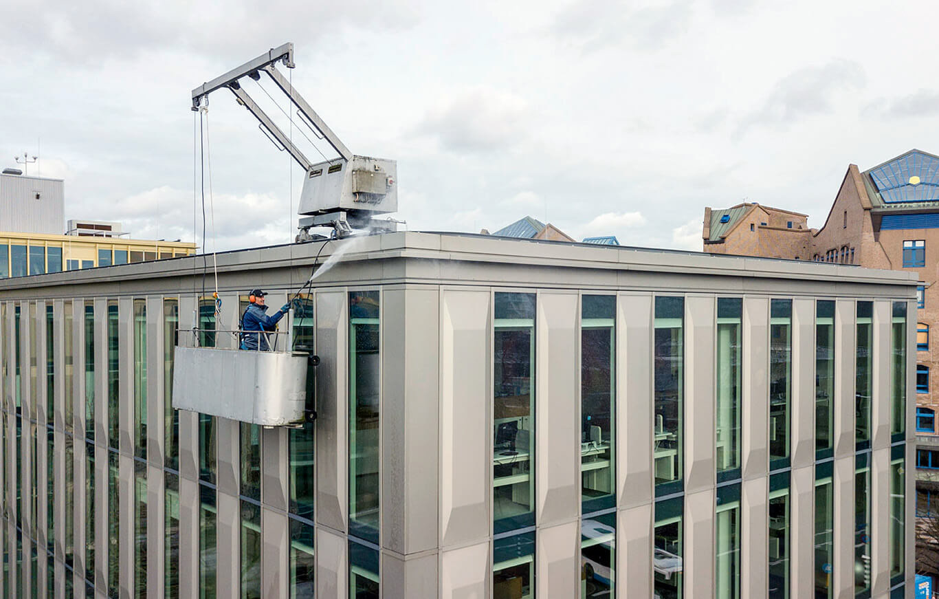 Gevelreiniging gondel